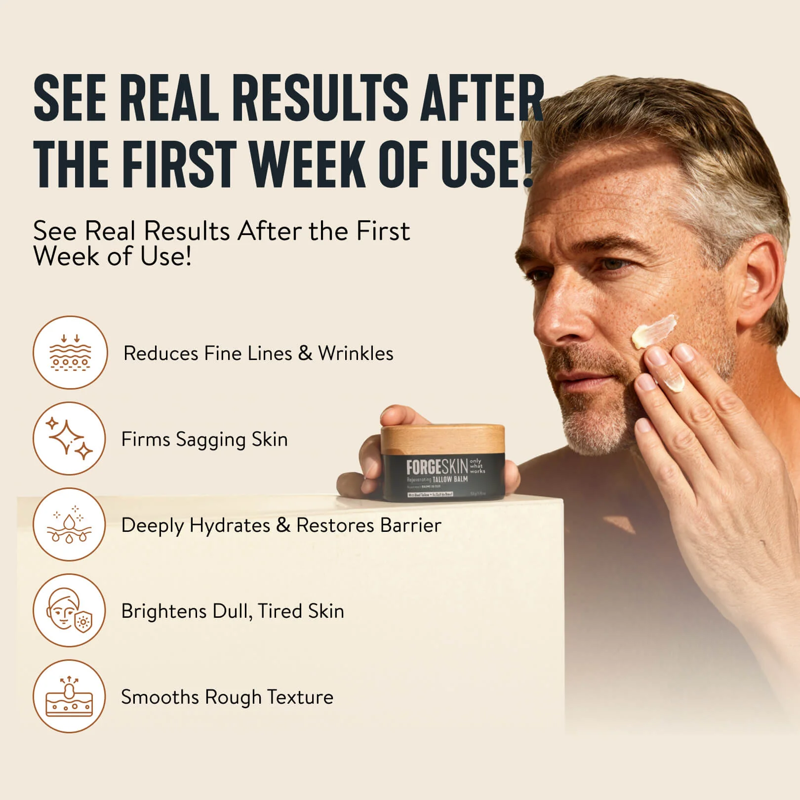 Forge Wrinkle Defense Tallow Balm 3 Forge Wrinkle Defense Tallow Balm